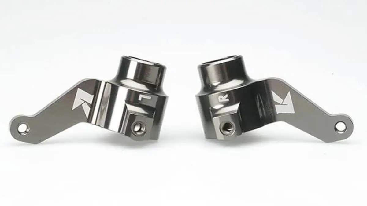 Laser-marked automotive metal components with left and right identification marks