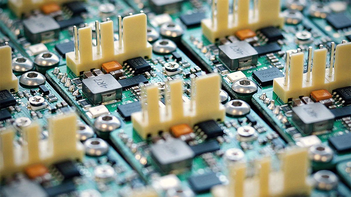 Electrical and electronics assembly with molded connector housings