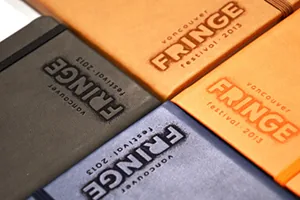 Leather samples in different colours carrying the same marked branding