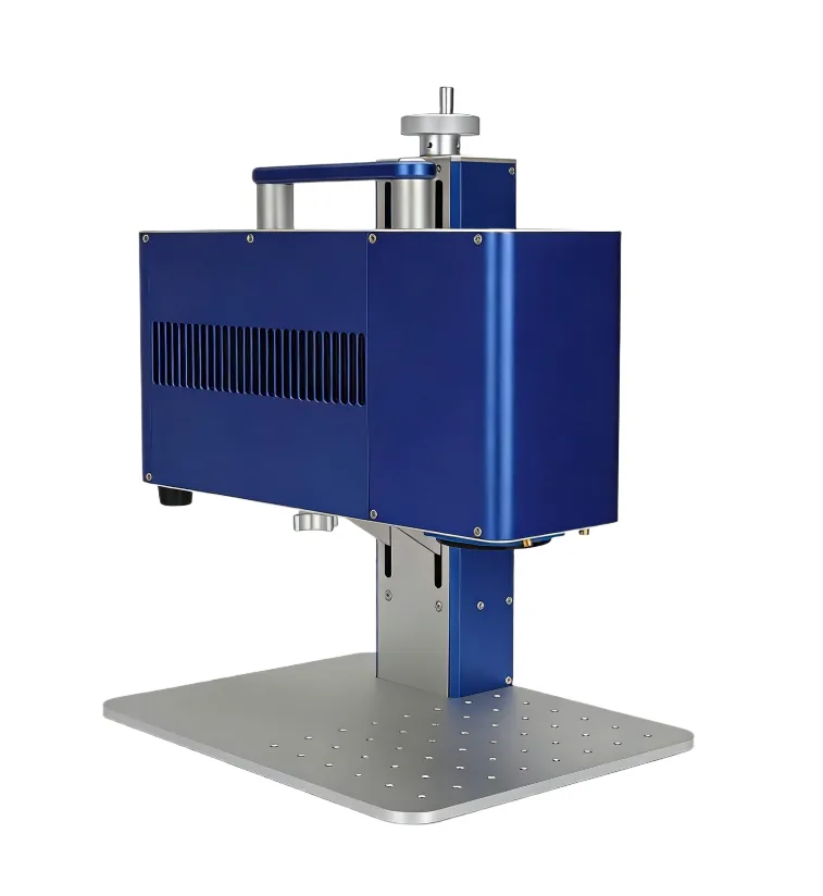 Air-cooled UV laser marking machine with adjustable marking head
