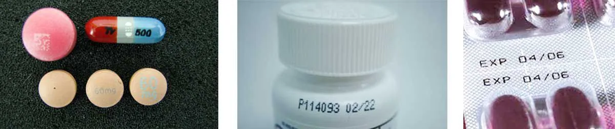 Representative medical product and packaging laser marking examples