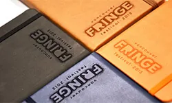 Representative laser-marked leather sample used to discuss surface colour change
