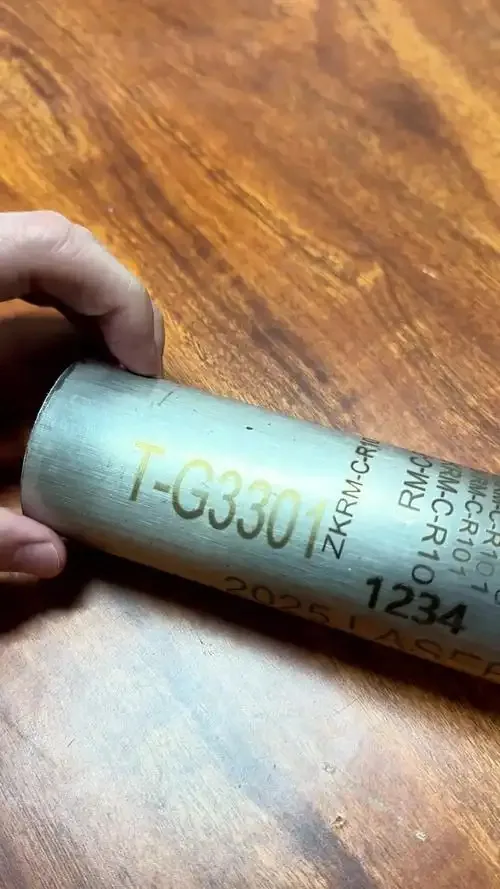 Laser-marked steel pipe sample for metal pipe and tube application review