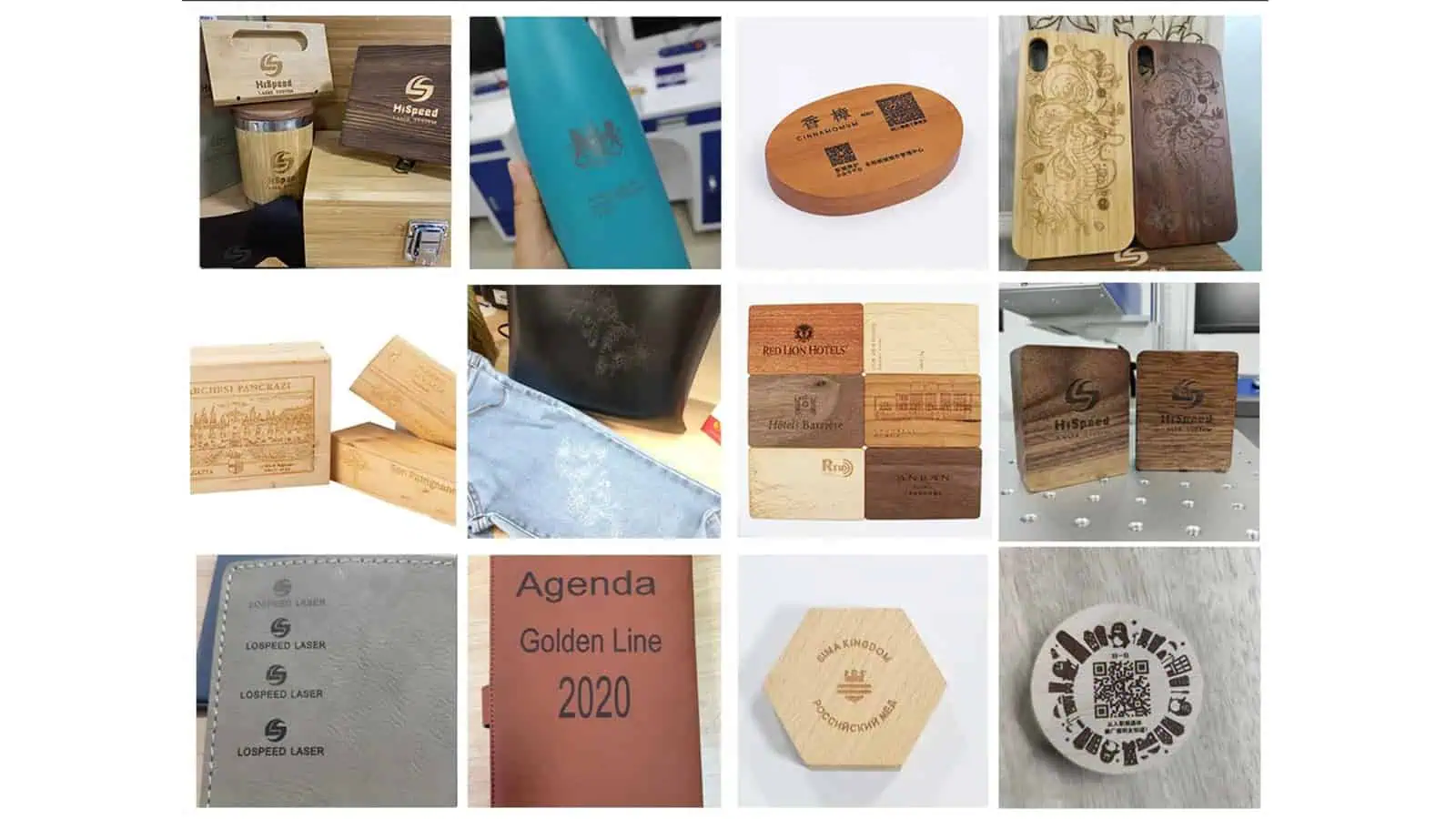 CO2 laser marking sample results