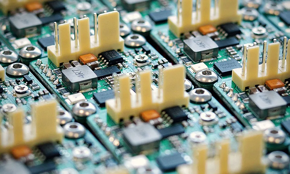 Laser-marked PCB substrate sample