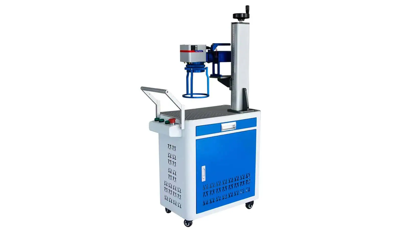 Trolley handheld fiber laser marking machine