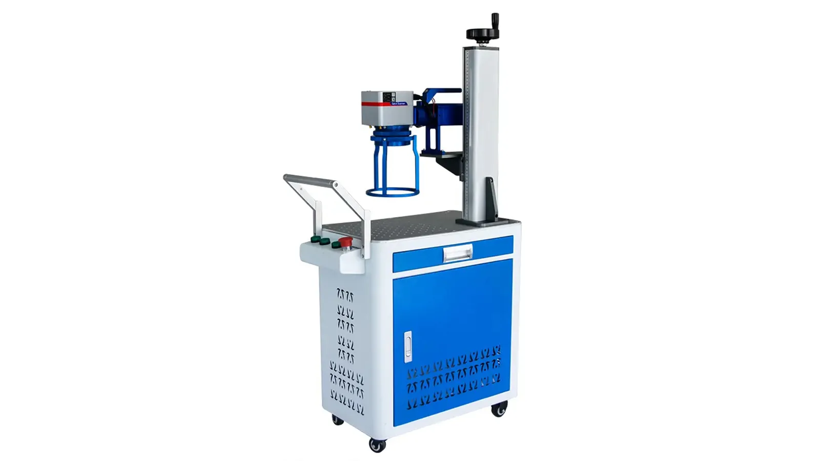 Trolley fiber laser marking machine